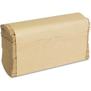 Toallas de Papel Plegadas GEN 1508 de 3 Capas, 9 X 9 9/20, Naturales, Desechables y Absorbentes, Impresas, Multifold, 250 Toallas/Paquete, 16 Paquetes/Contenedor - Product Image 4