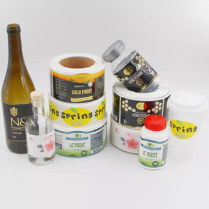 Nhãn Dán Chống Thấm Nước Kem Dưỡng Da Cỡ Lớn Tùy Chỉnh Thương Hiệu Riêng Nhãn Hiệu Chai Dầu Gội Rửa Cơ Thể In Kỹ Thuật Số - Product Image 4