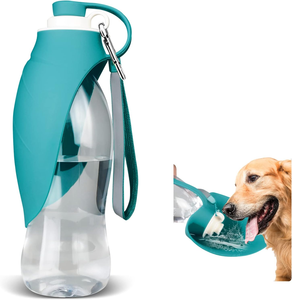 Perro salir taza de gran capacidad al aire libre Concha portátil perro viaje mascota botella de agua - Product Image 2