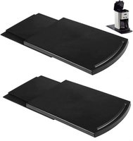 Plateau coulissant de haute qualité pour appareils de cuisine, support pour cafetière, tapis de service, chariot de cuisine