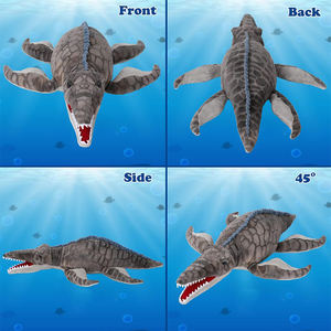 V381 Fabricante de Peluches de Dinosaurios Divertidos Personalizados, Muñeco de Peluche de Mosasaurus, Cojín para Abrazar, Regalo para Todas las Edades y Ocasiones - Product Image 3