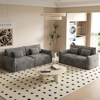 Canapé trois places économique en cuir PU avec cadre en bois carré, design Chesterfield moderne, écologique et durable