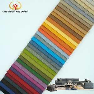 Bán buôn <span class=keywords><strong>CC</strong></span>-2321 <span class=keywords><strong>Linen</strong></span> sofa vải 100% polyester nhuộm sợi nhỏ Đồng bằng phong cách dệt kỹ thuật - Product Image 1