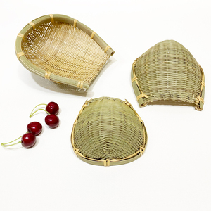 Panier de rangement en bambou tissé à la main, corbeille de fruits créative - Product Image 2