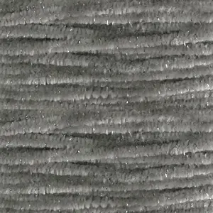 Factory Dyed Polyester Fancy Yarn Silver Metallic Giant Super Chunky Chenille Yarn For Knitting Sweater Chenile Yarn
