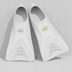 तरंग स्नॉर्कल डाइविंग प्रशिक्षण फ़्लिपर्स तैरने पैडल जूते छोटे स्विमिंग बतख फीट चौड़ा - Product Image 4