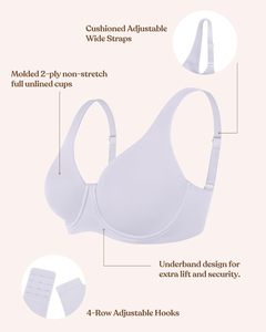 Vendita calda Wireless collo a V Sexy <span class=keywords><strong>Push</strong></span> <span class=keywords><strong>up</strong></span> Lingerie <span class=keywords><strong>senza</strong></span> soluzione di continuità produttore personalizzato morbido Comfort dimagrante biancheria intima legata reggiseno per la festa - Product Image 5