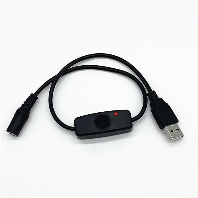 USBA/M to 601 with indicator on and off switch cable LED USB extension cable