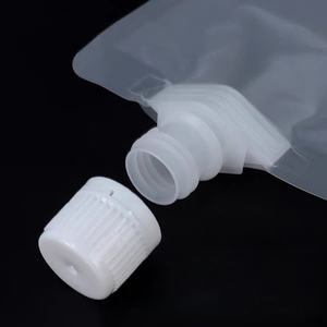 Customized Printed Logo PE Liquid Beverage Packaging Stand up <b>Pouches</b> with Spout Top for Wine Juice Tea <b>Coffee</b> 50ml-300ml - Product Image 2