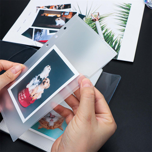 <span class=keywords><strong>A5</strong></span> A6 A7 Chất Kết Dính Túi Không Có Túi Lá Lỏng Lẻo Tiền Mặt Phong Bì Frosted PP Trong Suốt Bên Tải Không Thấm Nước Tấm Bảo Vệ - Product Image 4