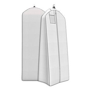Sac de rangement pour robe de mariée de haute qualité, personnalisé, imperméable, élégant, grande capacité, fermeture éclair, écologique, pas cher - Product Image 1