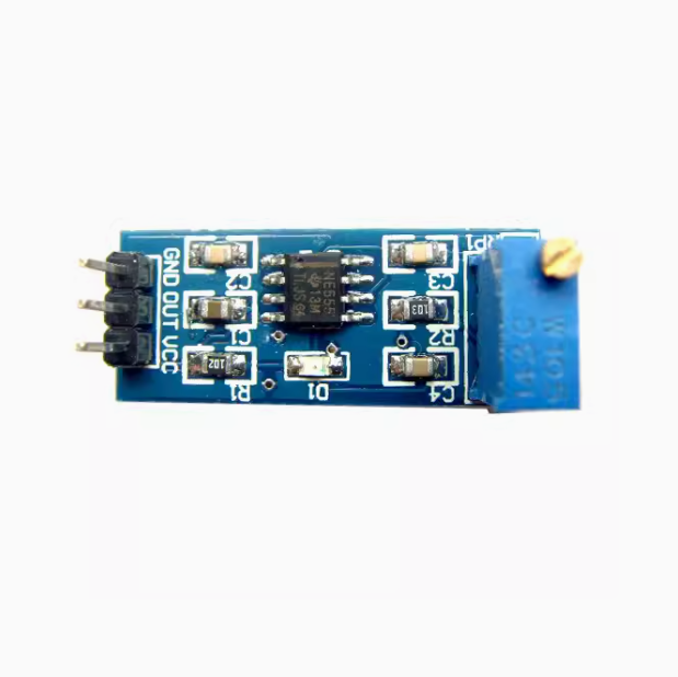 NE555 pulse generator square wave rectangular wave small signal generator module frequency adjustable