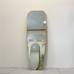 Stand luci camera bambini semplici trucco lungo <span class=keywords><strong>per</strong></span> bambini che ruota a figura intera specchio moderno camera da letto disegni specchio vestizione - Product Image 2