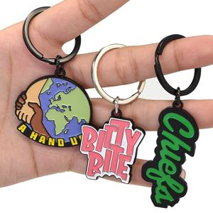 พวงกุญแจโลหะราคาประหยัด พิมพ์โลโก้ได้ เป็นมิตรกับสิ่งแวดล้อม ผลิตจากโลหะผสมสังกะสี เหมาะสำหรับเป็นของขวัญ - Product Image 3