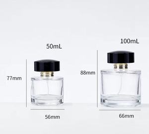 Vente en gros Bouteilles en verre de luxe de 30ml 100ml Contenants de parfum doux Embrasser secrètement Boîte de parfum Bouteille en verre d'emballage - Product Image 6