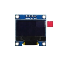 Módulo de Pantalla OLED I2C de 0.91, 0.96, 1.3 y 1.9 Pulgadas, Serie IIC, Color Amarillo, Azul, Blanco, Compatible con Nano Display