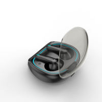 Écouteurs sans fil Bluetooth TWS intra-auriculaires stéréo avec étui de charge et commande tactile pour la musique et les appels