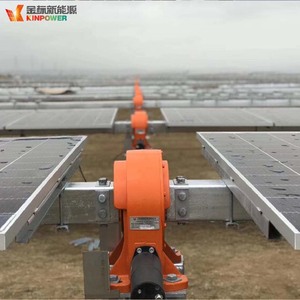 Support photovoltaïque à suivi automatique qui s'auto-nivelle en cas de vents forts - Product Image 4