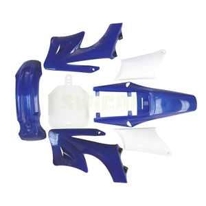 Kit de carenado de plástico para motocicleta, guardabarros de plástico azul y blanco para Apollo <span class=keywords><strong>Orion</strong></span> 110cc <span class=keywords><strong>125cc</strong></span> 150cc 160 <span class=keywords><strong>Pit</strong></span> <span class=keywords><strong>bike</strong></span> - Product Image 1