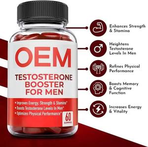 OEM Men <span class=keywords><strong>Male</strong></span> Enhancement Gummies Booster Gummies Supplement aus Maca Root Extract Booster Tribulus