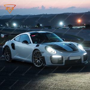 Kit carrosserie complet pour Porsche 911 Carrera S GT2 <span class=keywords><strong>RS</strong></span> Style avec pare-chocs avant, pare-chocs arrière, capot, ailes, jupes latérales et échappement - Product Image 4