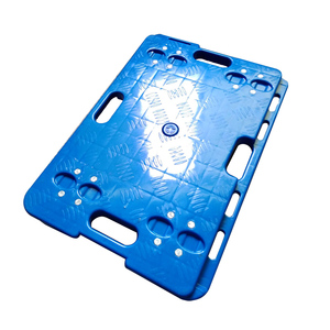 Chariot/<span class=keywords><strong>Dolly</strong></span> en plastique robuste et durable pour le transport en entrepôt avec roues pour déplacer des caisses - Product Image 4