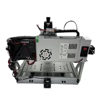 Mini routeur CNC 3020 500W avec rail de guidage linéaire entièrement en aluminium, machine de gravure CNC USB, machine de découpe et de fraisage de PCB avec interrupteur de fin de course