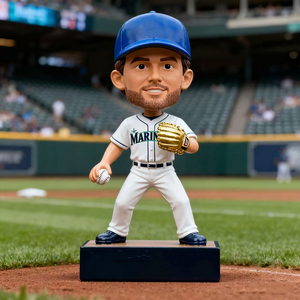 ฟิกเกอร์หัวกลมทำจากเรซินวาดด้วยมือออกแบบได้เองผู้เล่นเบสบอลหัวกลมของที่ระลึกของขวัญตกแต่งบ้าน - Product Image 5