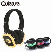 Casque de disco silencieux personnalisé en gros F39 3 Radio Fms Casque sans fil stéréo écouteurs rechargeables sans fil