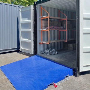 Direct Sales Heavy Duty Steel 10 Ton Capacity Level Entry Container Ramp Pallet Truck Forklift Loading Yard Parts <b>Accessories</b> - Product Image 2