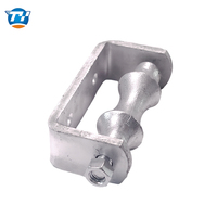 Support de tuyau en acier galvanisé pour chaise à rouleaux en acier au carbone pour grandes conduites DN50-DN600