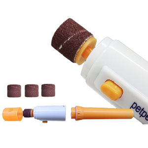 Tondeuse à ongles électrique pour animaux de compagnie, vente en gros, bon marché, pour chiens et chats, ensembles de toilettage, broyeur automatique pour animaux de compagnie - Product Image 4
