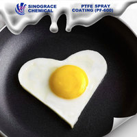 (PF-600) Revêtement antiadhésif à base d'eau pour ustensiles de cuisine, spray de revêtement PTFE
