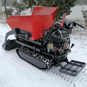 Piccolo autocarro con cassone ribaltabile ad alta efficienza a buon mercato portatile <span class=keywords><strong>Mini</strong></span> Carrier <span class=keywords><strong>Dumper</strong></span> 500 kg 800 kg benzina cingolato <span class=keywords><strong>Dumper</strong></span> - Product Image 3
