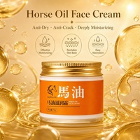 Crème Visage Hydratante Réparatrice Nourrissante à l'Huile de Cheval, Acide Hyaluronique, Niacinamide – Fournisseur en Gros OEM Marque Privée