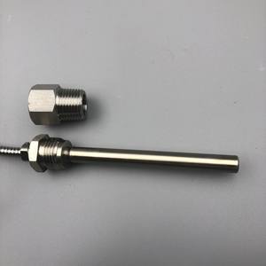 6 "เทอร์โมมิเตอร์แบบฝอยสแตนเลสสตีลที่กัดกร่อนเครื่องวัดความดันโลหะสองชั้นพร้อมคุณสมบัติการหมุน - Product Image 5