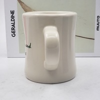 Tasses à café Vintage en céramique blanche, tasses à café pour Restaurant