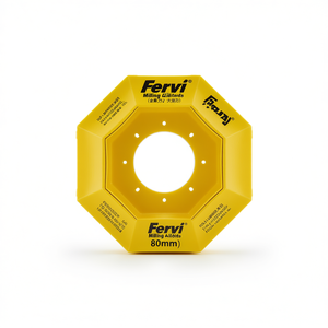 Fervi Milling Insert For Metal Cutting 80mm Diameter High Performance - Product Image 2