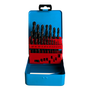 Juego de Brocas FIXTEC HSS 4241 Din338 de 19 Piezas, 1-10 mm, Vástago Recto Universal, FDBG1901K, Juego de Brocas HSS de 19 Piezas, FDBG1901K, FDBG - Product Image 3