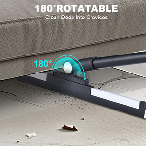 OKKiHOME - Limpiador de Pisos con Cabezal Giratorio de 180°, Limpiador de Pisos con Mango <span class=keywords><strong>Largo</strong></span>, Escoba Limpiadora para Ventanas - Product Image 3