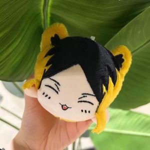 5 Style Hot Sale Japanese Anime Haiky Plush Keychain Tsukishima Kei Cute Plushie Pendant Cotton <b>Doll</b> Bag Charm Wholesale - Product Image 3