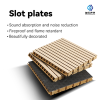 Panneaux muraux acoustiques en lattes de bois WPC PVC durables - Écologiques, imperméables et ignifuges pour hôtels, cuisines, halls et utilisation extérieure