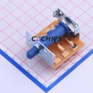 HR31-M83A-1P-F1-R Rotary Switch Through hole Component (THT) Switch 8 Flat Type Solder Tab 100000 - Product Image 2