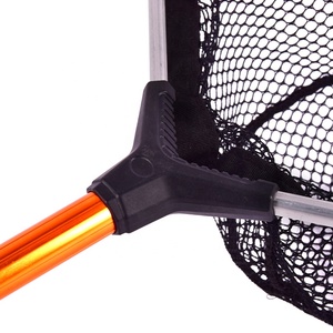 AGITEK Tackle Factory OEM Filet d'atterrissage de pêche Filets en polyester tissé Mini pêche en <span class=keywords><strong>mer</strong></span> Filet d'atterrissage en aluminium Accessoires de pêche - Product Image 3