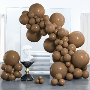 Retro <strong>Brown</strong> <strong>Balloons</strong> 100 Pcs Different Sizes Pack of 18 Inch 12 Inch 10 Inch 5 Inch Coffee <strong>Balloons</strong> for Party Decorations - Product Image 1