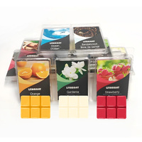 Volledige plastic clamshell verpakkingen clamshell blister verpakkingen laag smeltpunt 52-54 makkelijk smeltende zachte zoutkaarswas paraffinewas smeltwas
