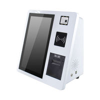 Kiosque de bureau 15.6 "Système de point de vente de paiement Kiosque à écran tactile tout en un Machine de paiement par carte de crédit Terminal de paiement en libre-service
