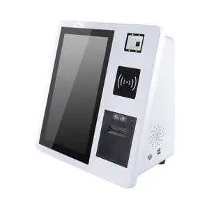 15,6 "Настольный киоск платежная система все в одном сенсорный экран киоск Кредитная карта платежная машина терминал самообслуживания оплата