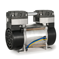 Mini pompe à vide de haute qualité sans huile, pompe à piston DC24V, source d'alimentation électrique, compresseur d'air HC100D pour l'usinage