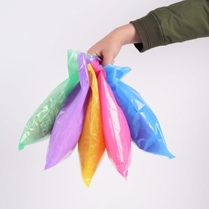 Bolsa de Compras de Plástico Colorida de 7.8x11.8 Pulgadas con Asa, Bolsa Desechable para Mercancía Minorista para Uso Comercial - Product Image 5